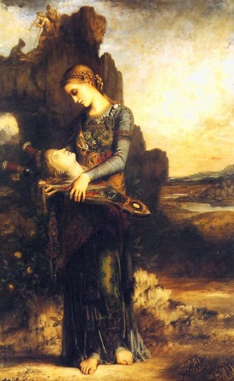 La testa di Orfeo  1890 - Gustave Moreau  Parigi, Musée Moreau