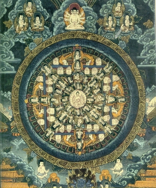 Mandala nepalese di proprietà dell'autore