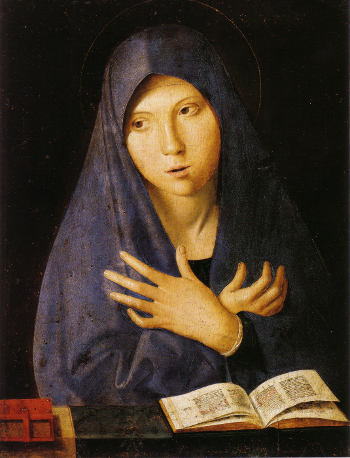 L’Annunziata di Monaco, Antonello da Messina (sec. XV)