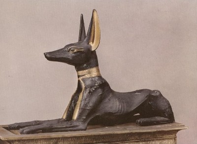 Anubis - Museo del Cairo (prov. Tomba di Tuntankhamon)
