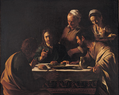 Caravaggio - Cena in Emmaus