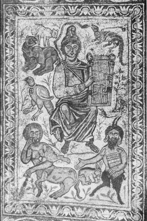 Orfeo - Mosaico - Museo archeologico di Istanbul