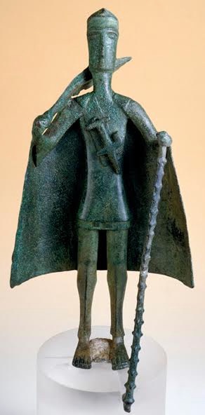 Bronzetto VIII sec, a.C. da Uta (Museo Nazionale, Cagliari)