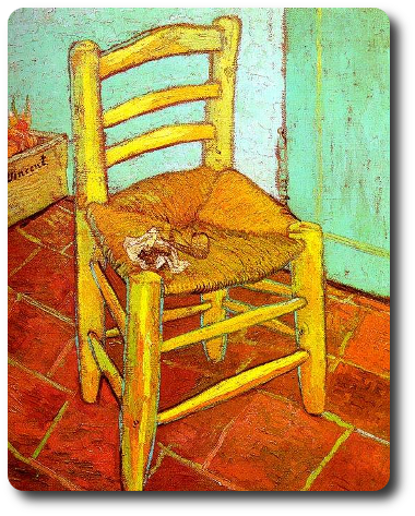 Vincent Van Gogh - Sedia con pipa, 1888