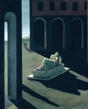 Giorgio De Chirico, Melanconia (part.), 1912.